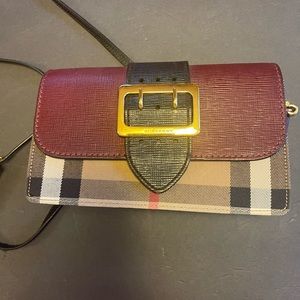 Burberry buckle crossbody bag